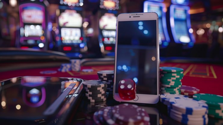 Pertandingan Mobile Legends MPL dengan tim profesional Indonesia di studio broadcast